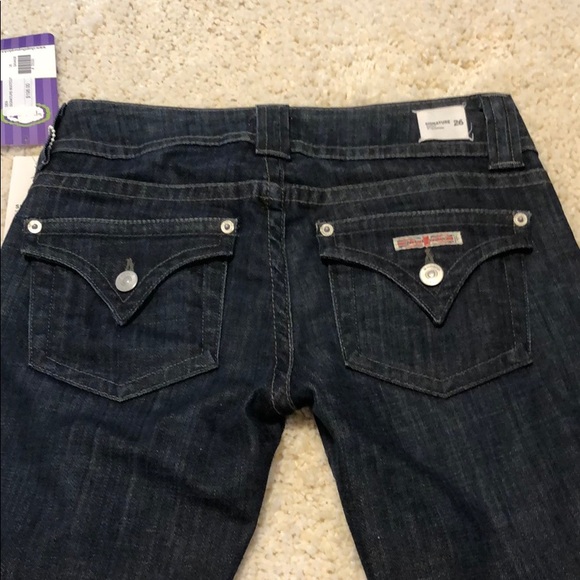 New Hudson signature boot cut blue jeans 26 savage - Picture 4 of 6